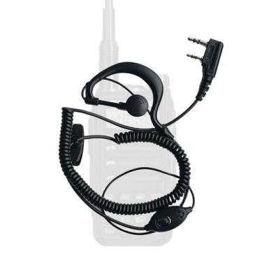 Imagem de Fone Ouvido Ptt Baofeng Para Rádio Comunicador Uv16 Plus - Lellis Roch