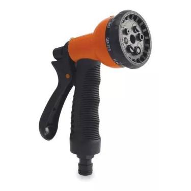 Imagem de Hidropistola Esguicho Mangueira  Engate Rapido C/8 Funções - FORCELINE