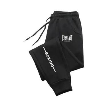 Imagem de Calças De Corrida E Jogging Em Fleece Para Homens E Mulheres, Estampad