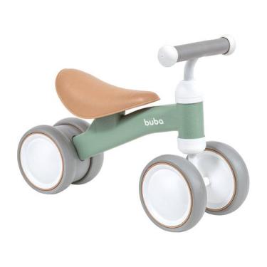 Imagem de Bicicleta de Equilíbrio Infantil Buba 04 Rodas Verde, Verde