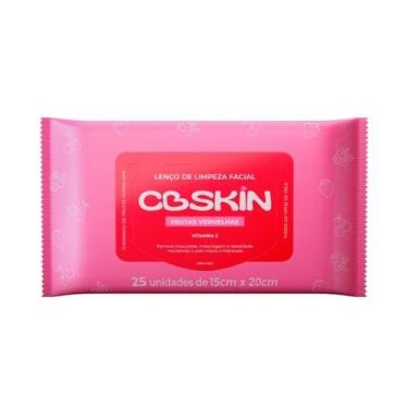 Imagem de Lenco cottonbaby cbskin facial demaquilante com 25 fruta vermelhas - C