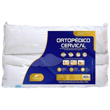 Imagem de Travesseiro Ortopédico Cervical Fibrasca