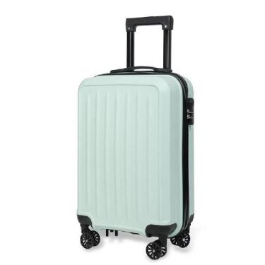 Imagem de Mala de viagem bordo anac rigida 4 rodinhas 360 cadeado senha bolsa pe
