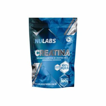 Imagem de Creatina Monohidratada 300g Nulabs Nutrition 100pc Pura Importada Alta