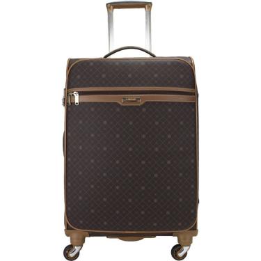 Imagem de Mala De Viagem 23kg Média Com Expansor E Cadeado Tsa Em Vinil Rodas 360º - Munique - La...