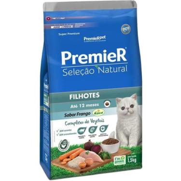 Imagem de Ração Premier Seleção Natural Para Gatos Filhotes 1,5Kg