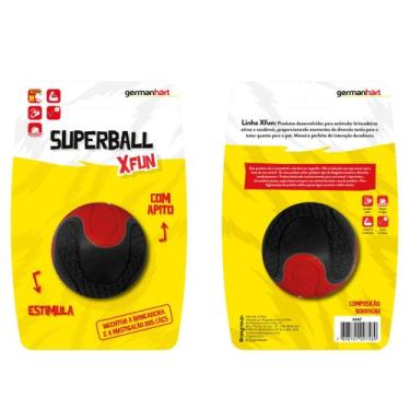 Imagem de Brinquedo Bola Dual Color Com Apito Para Cães M Germanhart