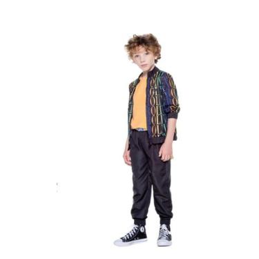 Imagem de Calça Jogger masculino infantil - Amet , Preto, 10
