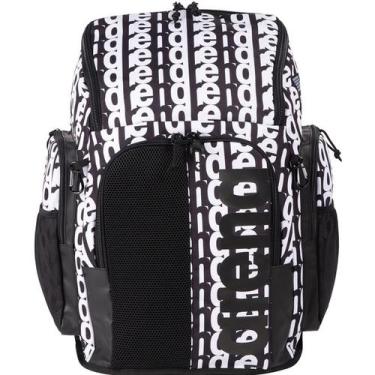 Imagem de Mochila Para Natação Arena Spiky III - 45 Litros, Branco, Preto