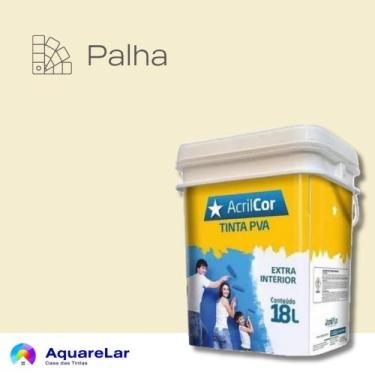 Imagem de Acril Cor Acrilplus 18L, PALHA