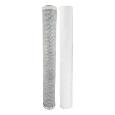 Imagem de Refil Carvão Ativado E Polipropileno 20'' 2 1/2 Branco - Royal B&B