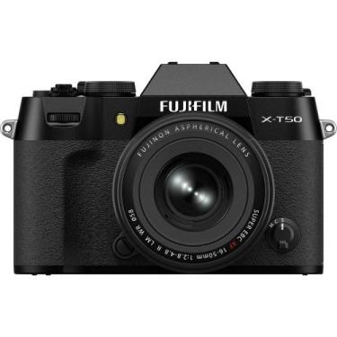 Imagem de Câmera FujiFilm X-T50 Mirrorless Preta Lente XF 16-50mm