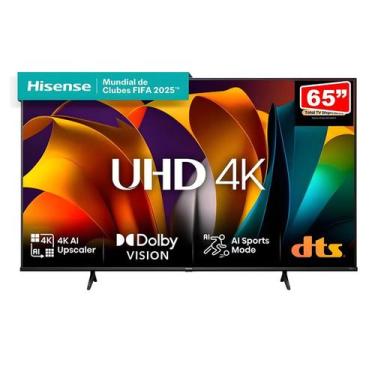 Imagem de Smart TV 65 Polegadas Hisense 4K UHD DLED WiFi HDR Dolby Vision VIDAA 