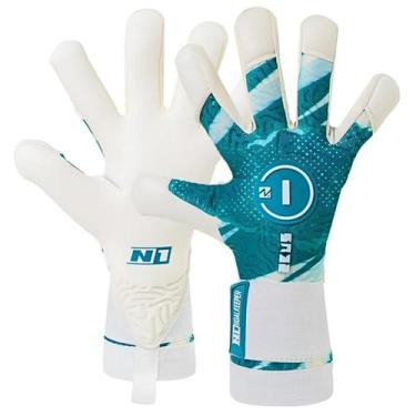 Imagem de Luva de Goleiro Profissional N1 Zeus 2.0 - N1 Goalkeeper, Breeze, 8