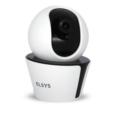 Imagem de Câmera de Segurança ESC-WR4F Rotacional Interna HD Wi-Fi com Visão 360 Graus e Áudio Bidirecional para Monitoramento