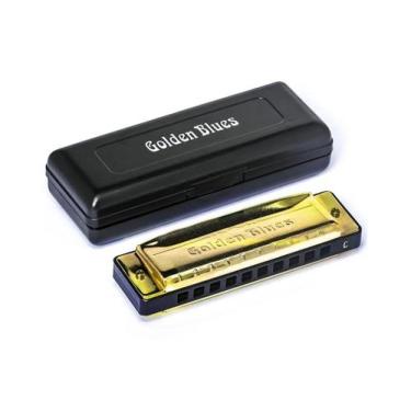 Imagem de Gaita hering golden blues 5020 c