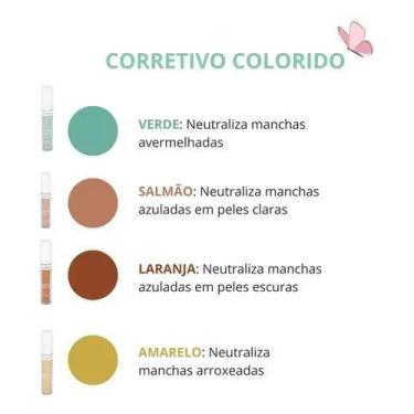 Imagem de Corretivo liquido camuflagem laranja vizella 5g - VIZZELA