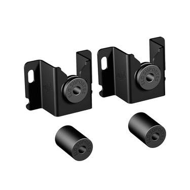 Imagem de Suporte de Parede Fixo Universal para TVs de 14" a 100" Preto - Genius - ELG Pedestais