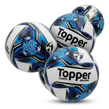 Imagem de Kit 4 Bola De Futebol Topper Campo Boleiro 2026