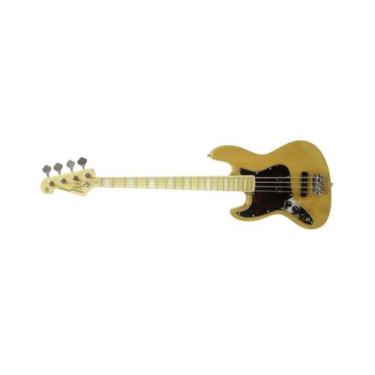 Imagem de Baixo sx jazz bass sjb75 4c tortoise natural canhoto