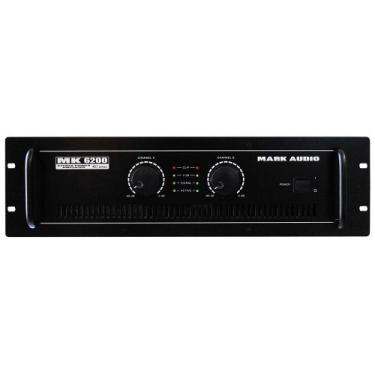 Imagem de Amplificador de Potência Mark Audio MK6200 de 1200 Watts RMS, MK, MK62