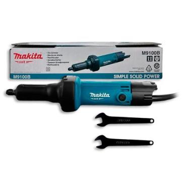 Imagem de Retificadeira Makita M9100B 480W Pinça 6,35mm sem Maleta, 220V