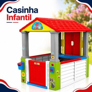 Imagem de Casinha Infantil Mi Casita Com Campainha E Correio Infantil - Maral