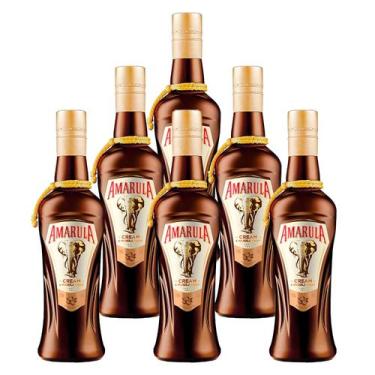 Imagem de Licor Fino Amarula Cream & Marula Fruit 375ml 6 Unidades