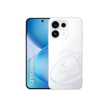 Imagem de Smartphone OPPO Reno 16F 5G 256GB Branco Aura Octa Core Branco Aura