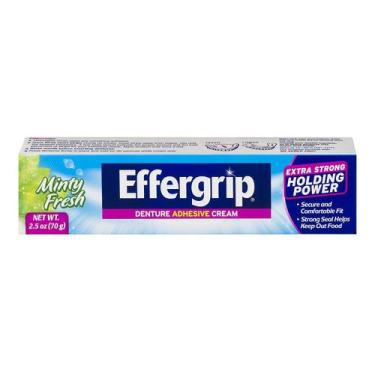 Imagem de Adesivo para Prótese Dentária Effergrip 70 g Sem Zinco Extra Forte