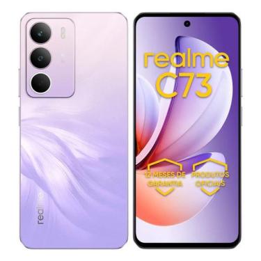 Imagem de Smartphone Realme C73 256GB e 128GB 8GB e 4GB Ram Dual Sim 120hz Bater