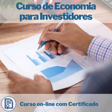 Imagem de Curso on-line de Economia para Investidores com Certificado