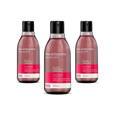 Imagem de Óleo Corporal e Capilar de Rosa Mosqueta 100ml Farmax • 3 unidades
