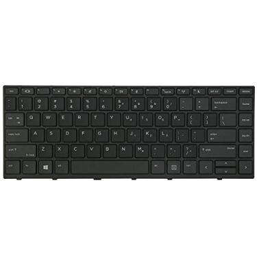 Imagem de AUTENS Teclado de substituição EUA para HP Probook 430 G5 / 440 G5 / 445 G5 Laptop sem retroiluminação