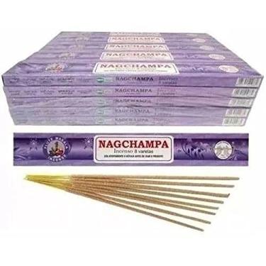 Imagem de Incenso Indiano Flute Nag Champa Massala 25 Caixas com 8 Varetas Original