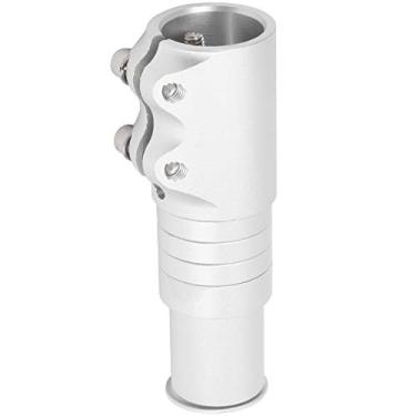 Imagem de Extensor de haste de garfo de bicicleta, elevador de haste de bicicleta fácil de instalar para andar de bicicleta para ciclista(Prata)