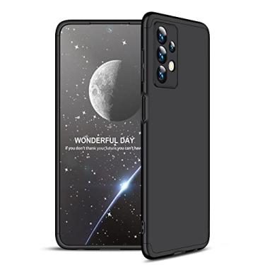 Imagem de Capa Capinha 360 Fosca Para Samsung Galaxy A13 4G Tela 6.6 Case Anti Impacto (Toda preta)