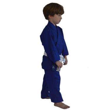 Imagem de Kimono Judo Gi / Jiu-Jitsu - Combat Kc- Infantil - Azul - Torah