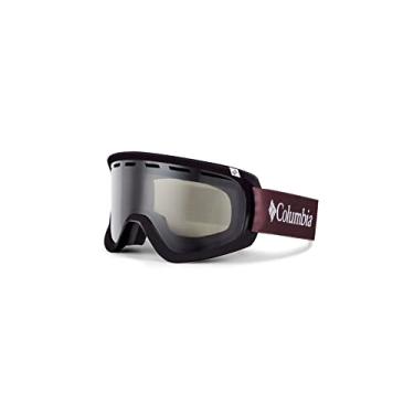 Imagem de Columbia Óculos de neve unissex Benton Springs - Deep Malbec com lente fumê escura