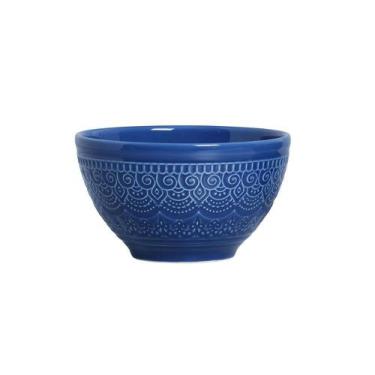 Imagem de Conjunto C/ 6 Bowl Agra Az Navy 606 Ml - Porto Brasil Cerâmica