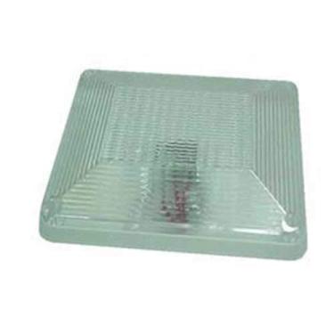 Imagem de LANTERNA TETO PLAFONIER QUADRADA CRISTAL CAMINHAO TRUCKS