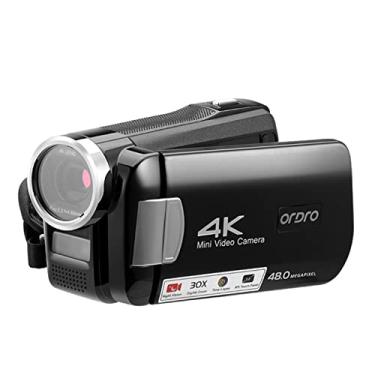 Imagem de Galori AC2 4K Câmera de Vídeo Digital Filmadora DV Gravador 48MP 30X Zoom Digital IR Visão Noturna 3.0 Polegada IPS Touchscreen com Bateria Controle Remoto Bolsa de Transporte