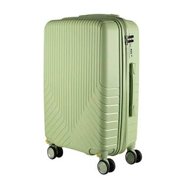 Imagem de Mala de Viagem Media em Polipropileno 4 rodas 360 - AeroMalas Miami (Verde)