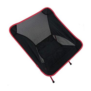 Imagem de Cadeiras dobráveis ​​de acampamento portáteis - compactas dobráveis ​​ultraleves, cadeira de mochila leve dobrável pequena e dobrável em uma bolsa para atividades ao ar livre, acampamento, piquenique, caminhada leve