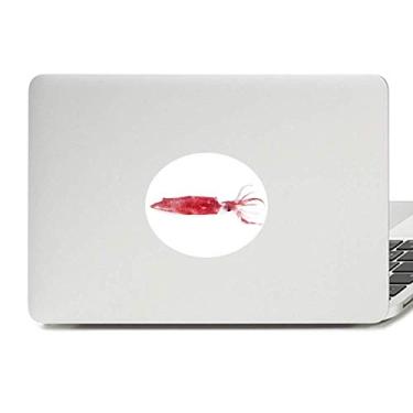 Imagem de Adesivo de notebook com emblema de vinil macio rosa fresco peixe oceano