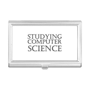 Imagem de Porta-cartões de visita com frases curtas para estudar, ciência da computação