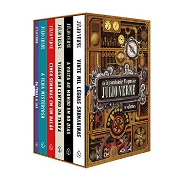 Imagem de As extraordinárias viagens de Júlio Verne - Box com 6 livros
