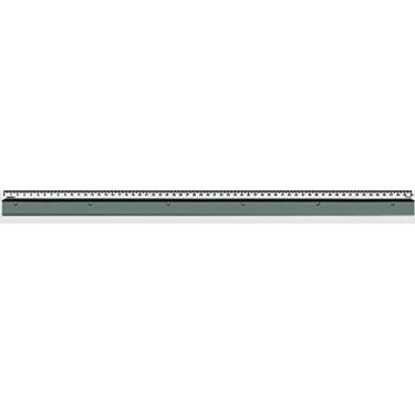 Imagem de Régua de Apoio para Cortador Rotativo e Estilete com Proteção para as Mãos, em Acrílico Cristal 3 mm, ESTI-60 – Trident, ESTI-60, Cristal, 610 x 63 x 3 mm
