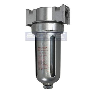 Imagem de Secador de ar dessecante In Line para ar comprimido ótimo para ferramentas pneumáticas cortador de plasma de cabine de spray, com contas dessecantes (1,27 cm NPT)