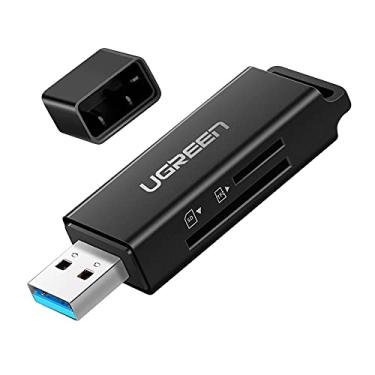 Imagem de Adaptador Ugreen Cm104 Usb 3.0 para Cartão Micro Sd e Cartão SD Taxa de Transmissão de Até 5 Gbps Suporte para Windows Linux Mac os Compatível com o Padrão Usb 2.0 / No Brasil